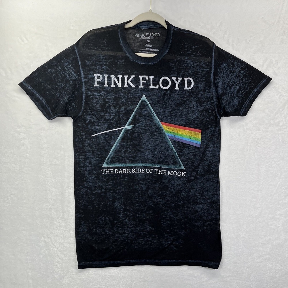 Pink Floyd Dark Side Of The Noon Burnout Tee Size Medium